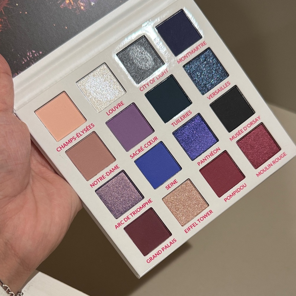 BH Cosmetics Paris Eyeshadow Palette with Vibrant Shades